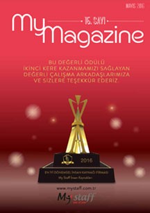 My Magazine 15. Sayı kapağı