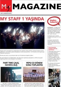My Magazine 2. Sayı kapağı