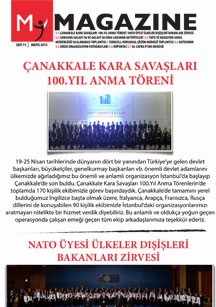 My Magazine 11. Sayı kapağı
